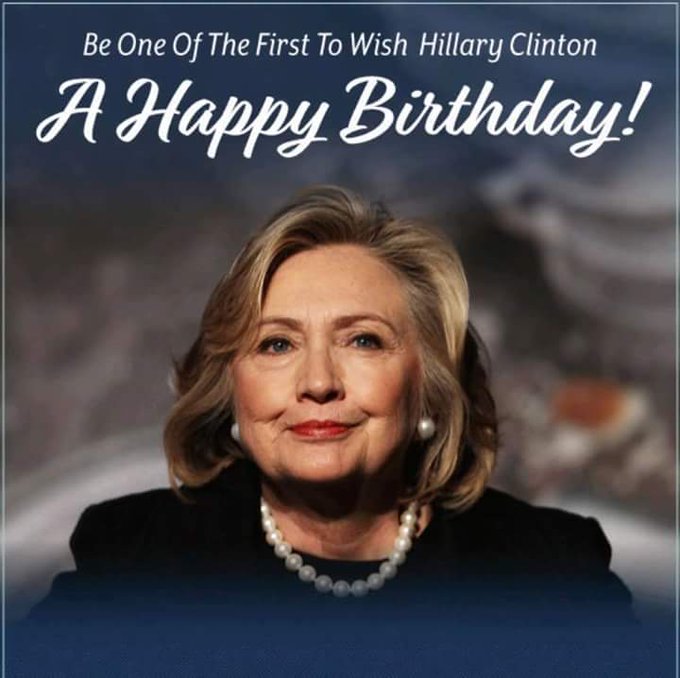 Hillary Clinton's Birthday Celebration HappyBday.to(07)