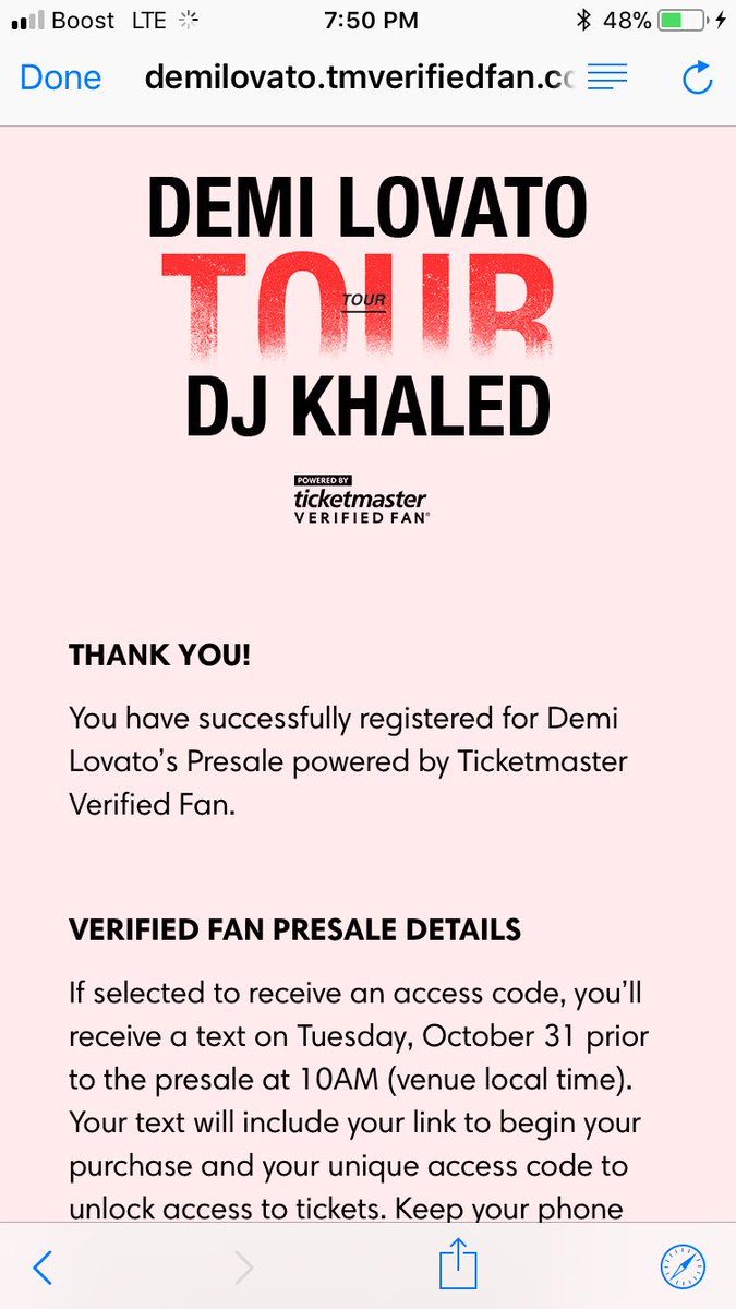 RT @DemisFighter97: IM SO EXCITED @ddlovato SEE YOU IN NEWARK!!!! #DEMIxKHALED https://t.co/3YL1MaKEAP