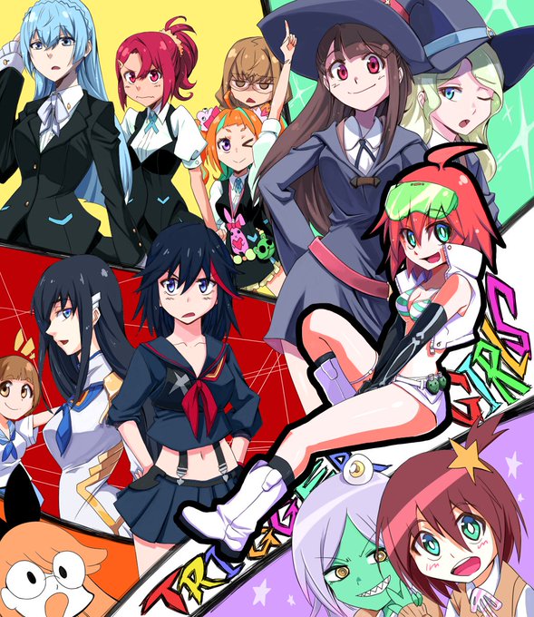 TRIGGER GIRLS | くろ #LWA_jp #pixiv #ルル子 #kill_la_kill #KIZN TRIGGER GIRLS | くろ #LWA_jp #pixiv #ルル子 #kill_la_kill #KIZN