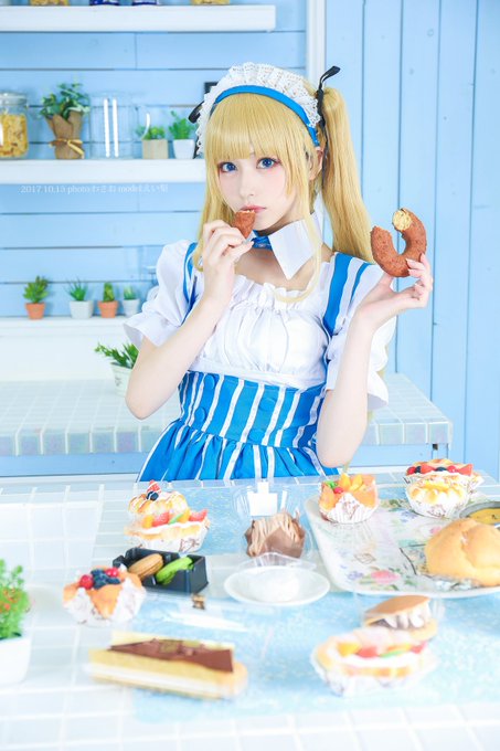 冴えない彼女の育てかた澤村・スペンサー・英梨々ローソンコラボ メイドVer.photo:わさお 冴えない彼女の育てかた澤村・スペンサー・英梨々ローソンコラボ メイドVer.photo:わさお