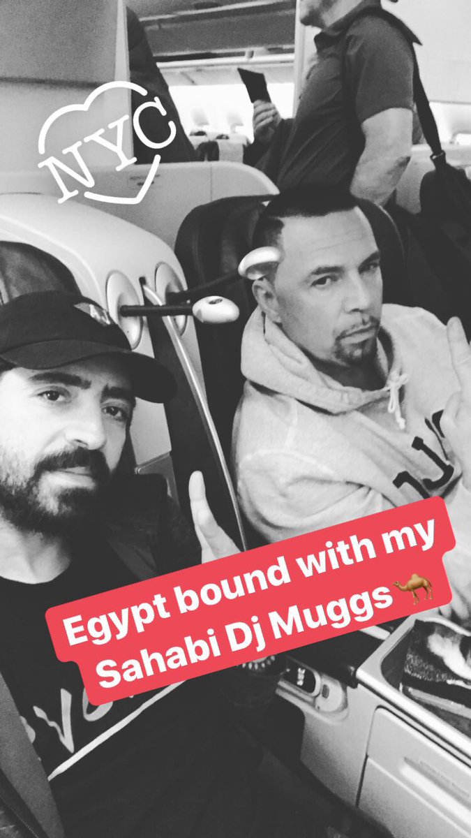 RT @Fredwreck: Egypt bound with my Sahabi Dj Muggs! Comin to Om il Donya to finish this @cypresshill album!! ???? https://t.co/hDAByYiSKA