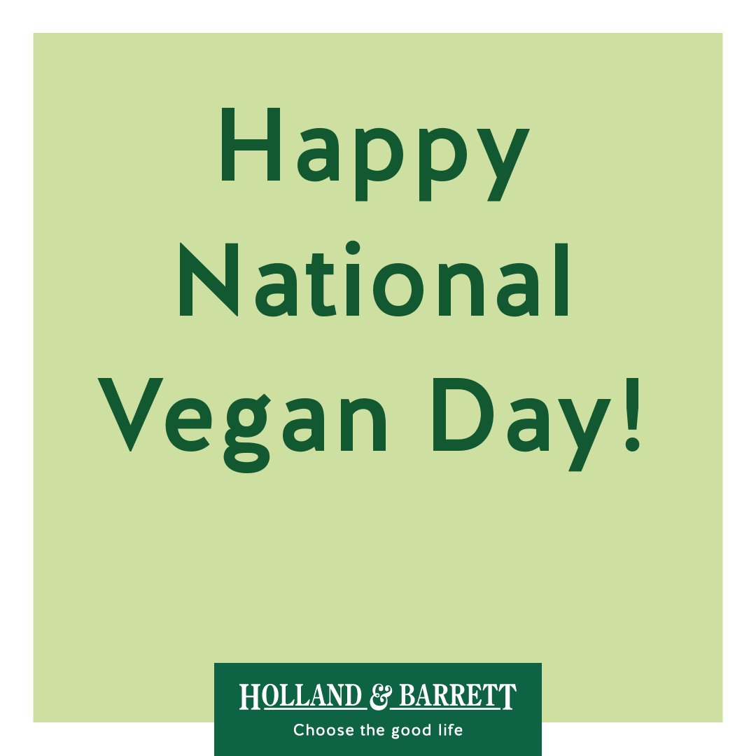Some people have #Christmas - we have #NationalVeganDay 😍. #RT if you're celebrating! https://t.co/yaLC1JDnIY