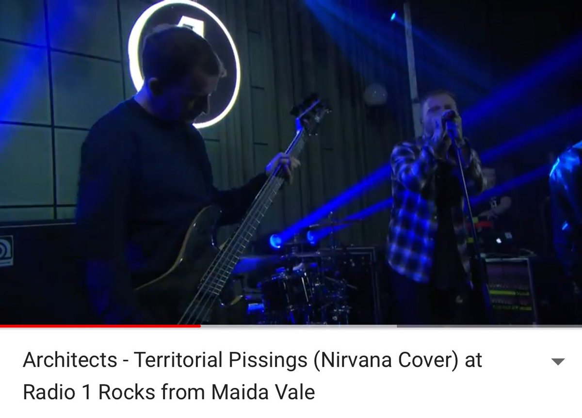 RT @Architectsuk: Territorial Pissings (Nirvana Cover) Live on @BBCR1 https://t.co/09UapFV9U1 https://t.co/WwzGGReaBa