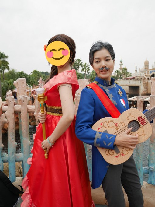 #Dハロ仮装#アバローのプリンセスエレナ#ElenaOfAvalor 小道具のギターやズーゾ沢山使ってもらいました♥️そ #Dハロ仮装#アバローのプリンセスエレナ#ElenaOfAvalor 小道具のギターやズーゾ沢山使ってもらいました♥️そ