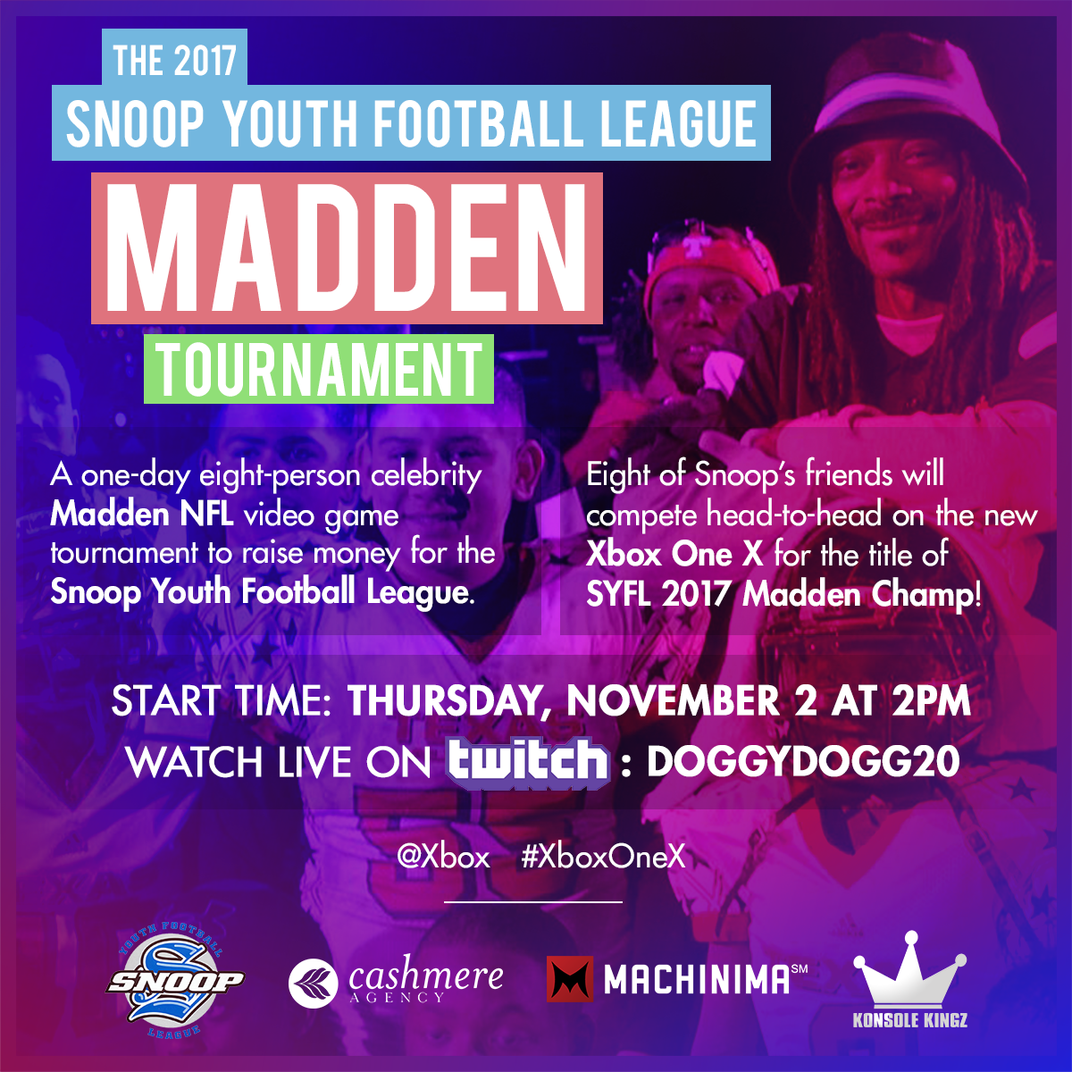 20m mins its goin down ????????donations for @SnoopLeague go to https://t.co/Yg7SLI12wl https://t.co/t2isAsbP4H