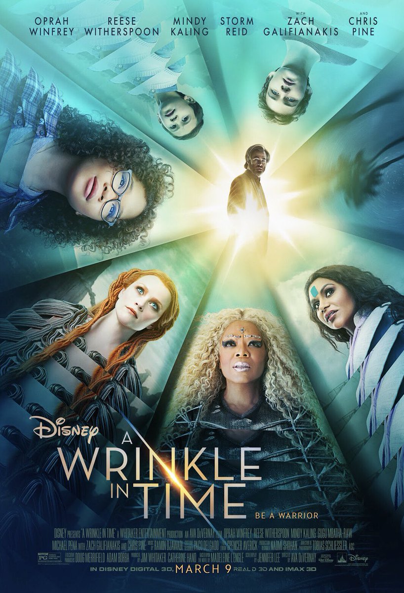 Love this @WrinkleInTime poster!! ⭐️ Tune in to the @AMAs this Sunday to see the new trailer! #WrinkleinTime https://t.co/VoHZVhuDcc