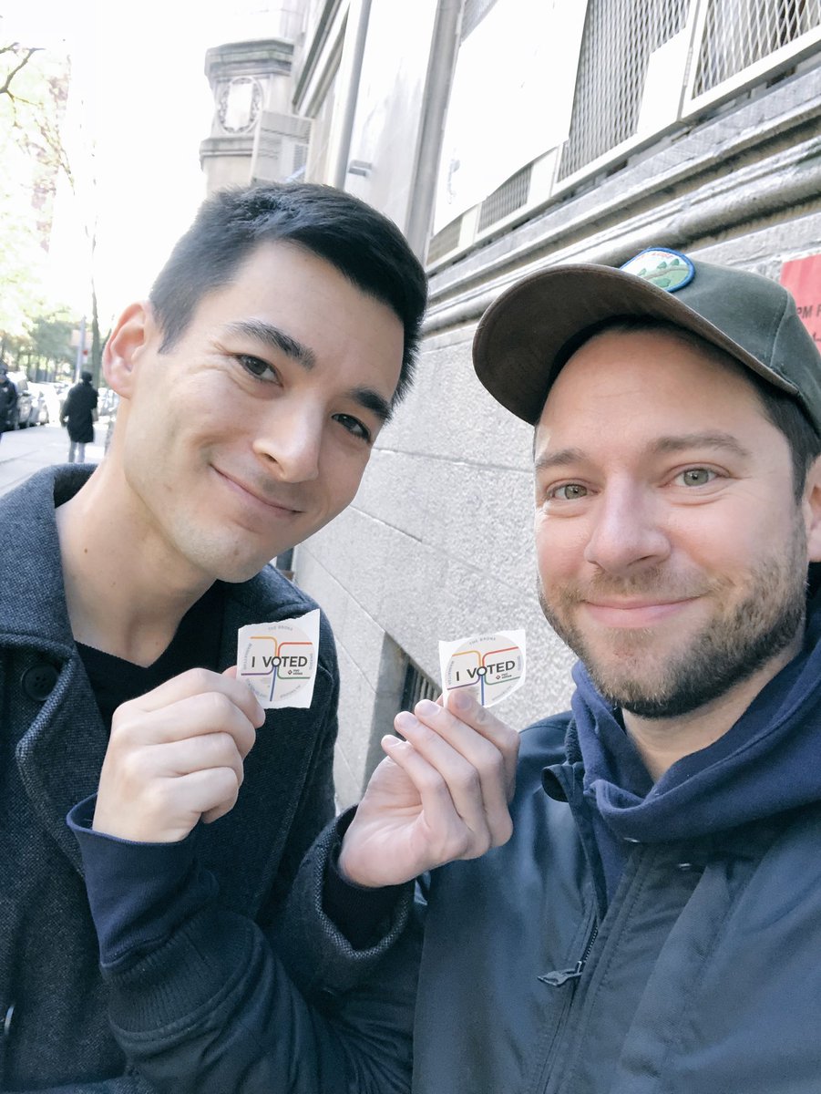 RT @TimFederle: Also the couple that votes together gloats together. https://t.co/fkEXEd3Ci8