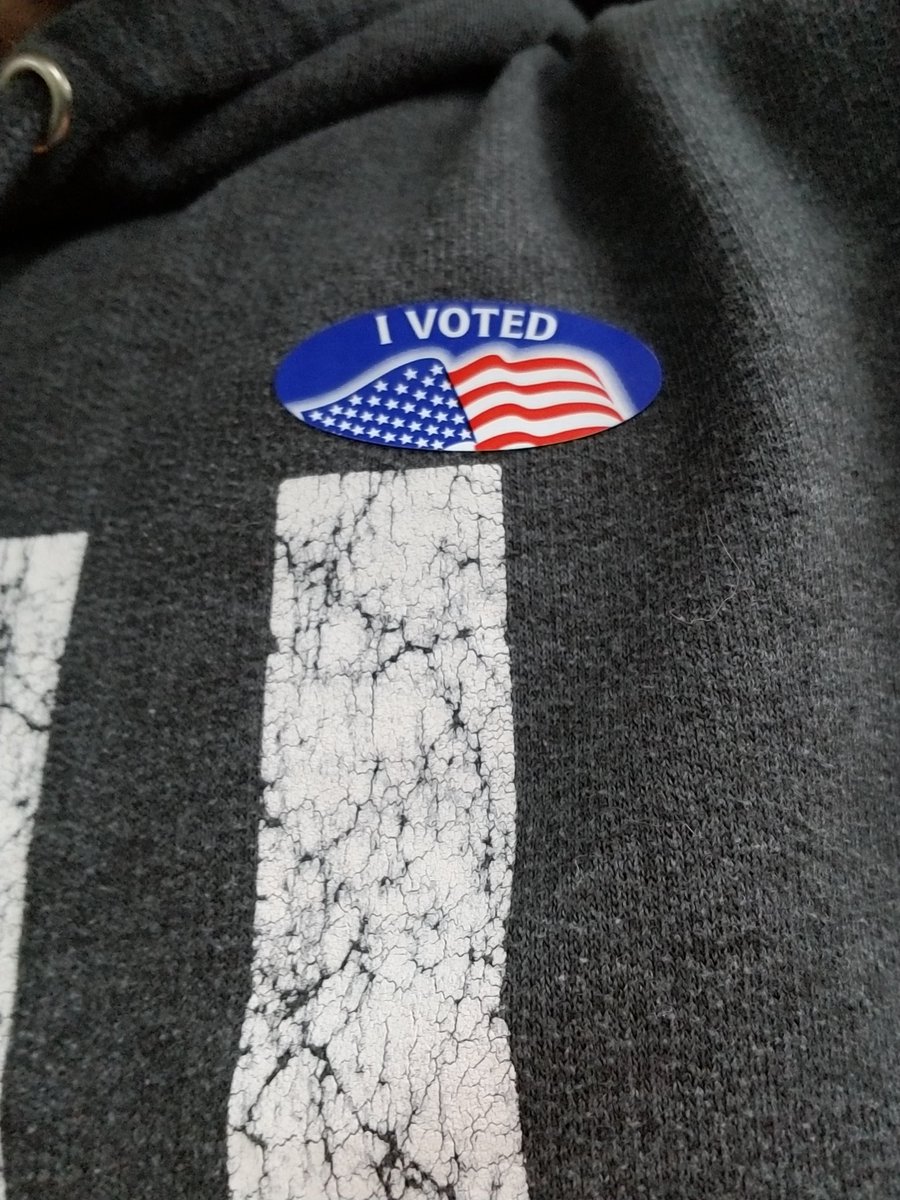 RT @RedTRaccoon: @Alyssa_Milano Proud to wear this sticker!

#showmeyoursticker

#ivoted https://t.co/YzfRV4LP0F