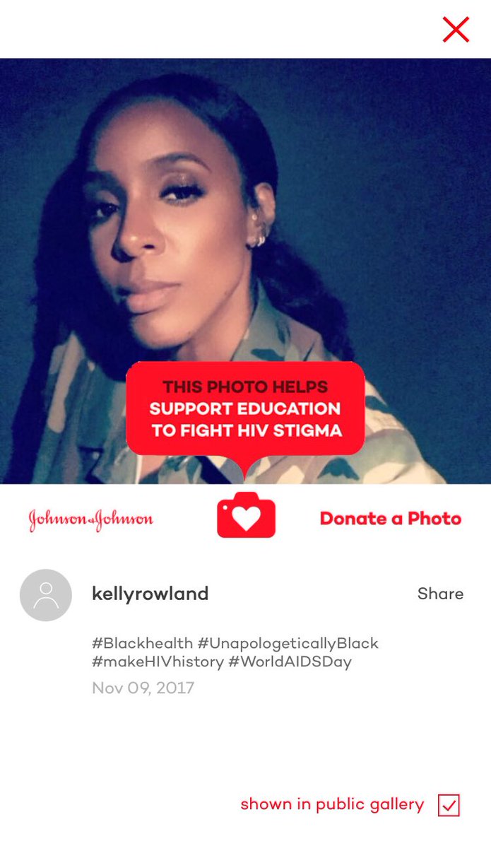 I shared this pic and #JNJ donated to @blackaids. Support a cause that you ❤️ and JNJ will donate $1 #Partner https://t.co/cgw99HqdV6