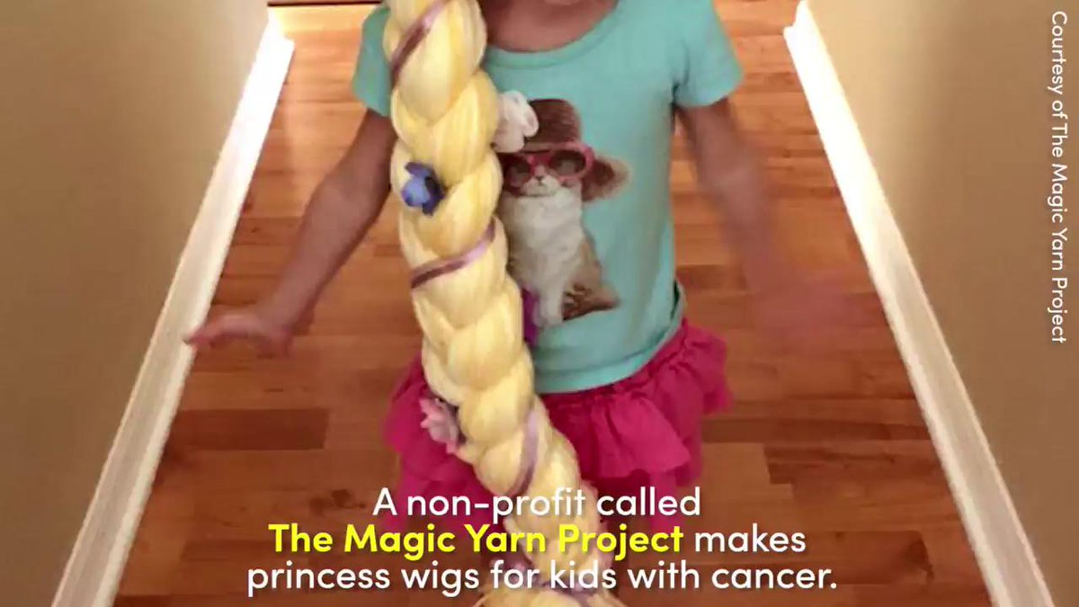 RT @Cosmopolitan: A magical charity makes adorable Disney princess wigs for kids with cancer. https://t.co/mdqeeGqyqm