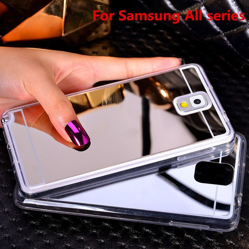Like and Share if you want this Plating Mirror Soft TPU Back Case Cover For S...