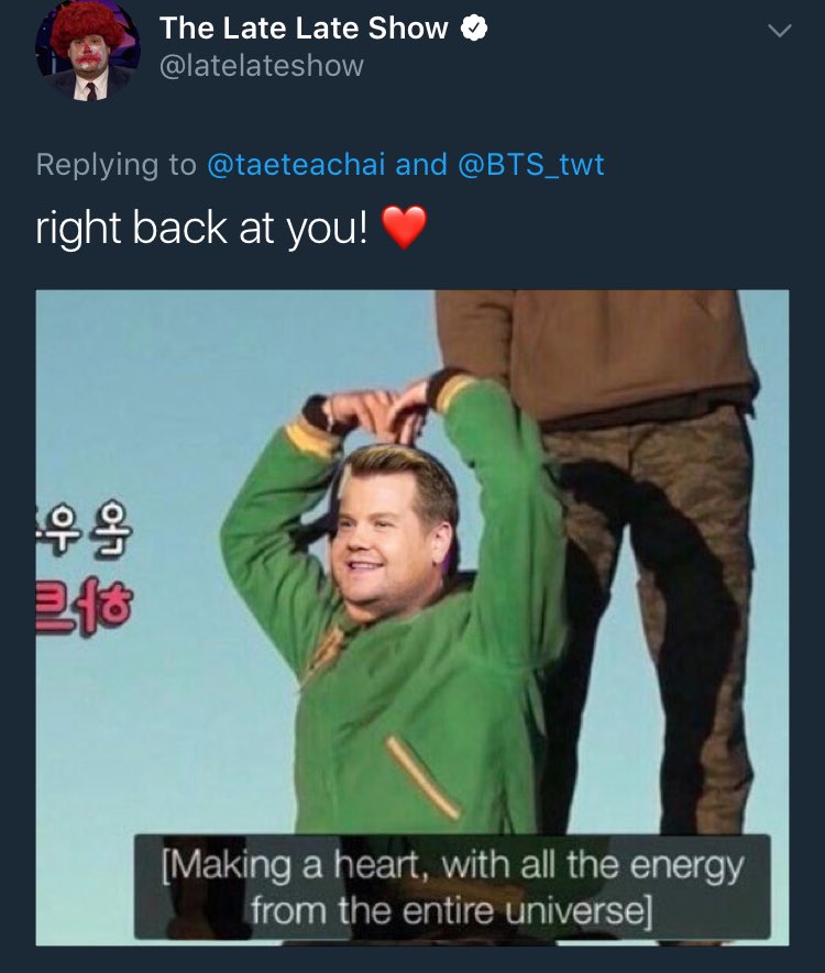 #BTSxJamesCorden
