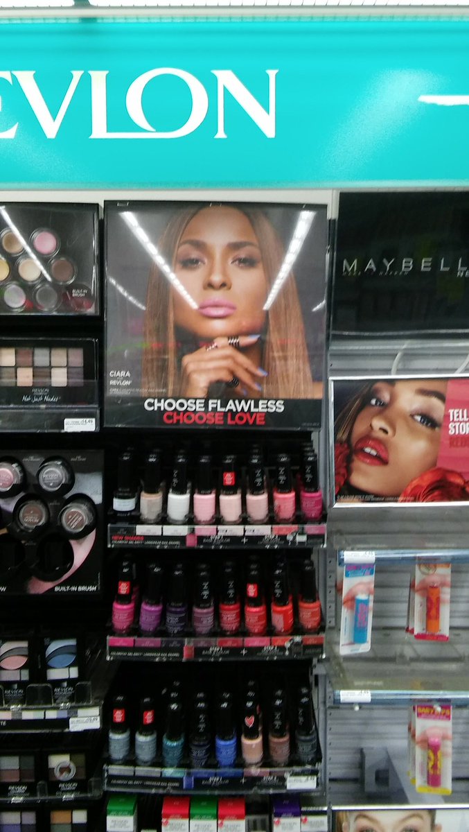 RT @GFM_CTB: Look at what I just ran into! @ciara @revlon https://t.co/ikXlY85REQ