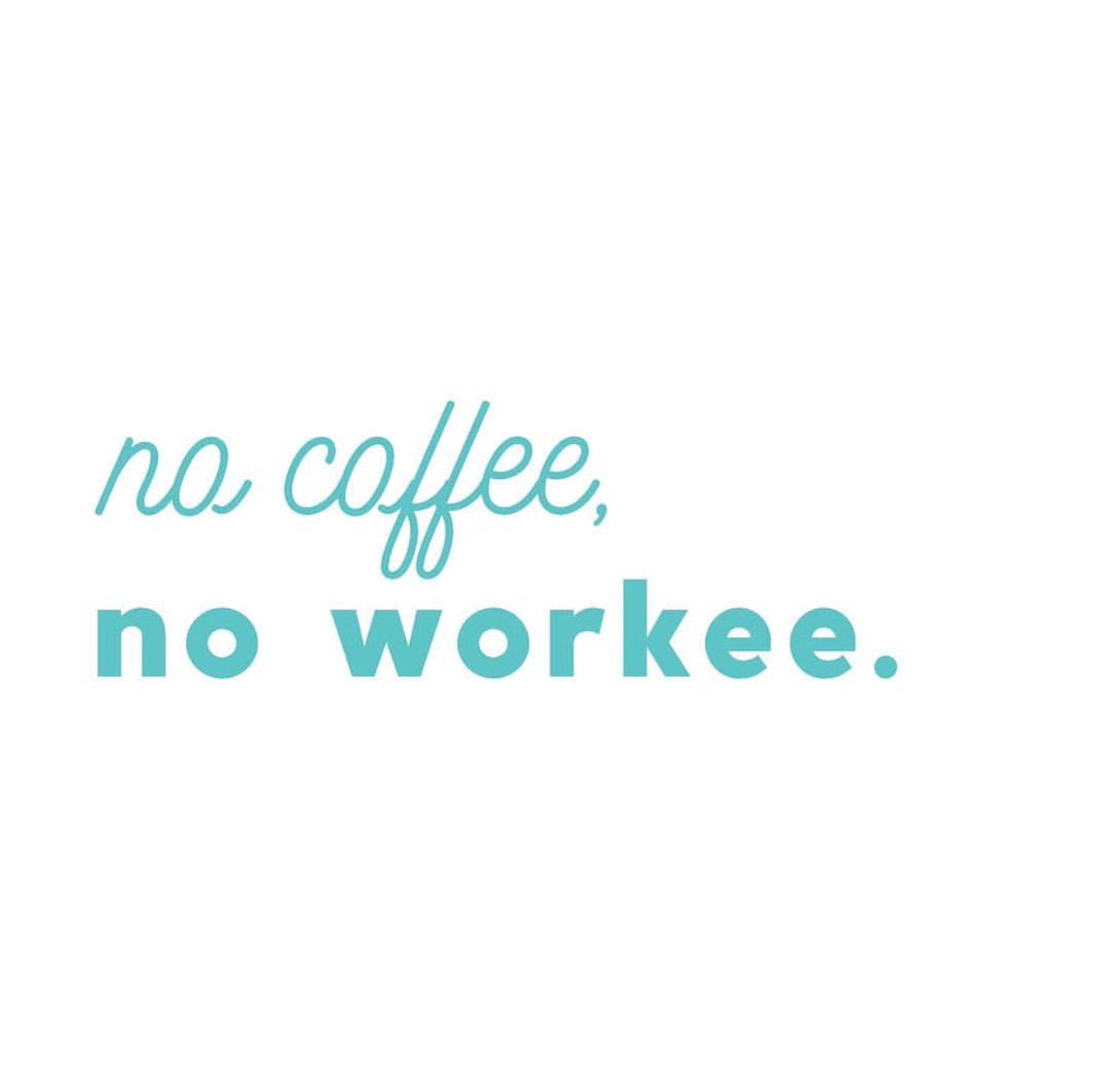 The rules are simple. ☕️☕️☕️ #CoffeeTime #NoCoffeeNoWorkee https://t.co/CDV6VzEviq