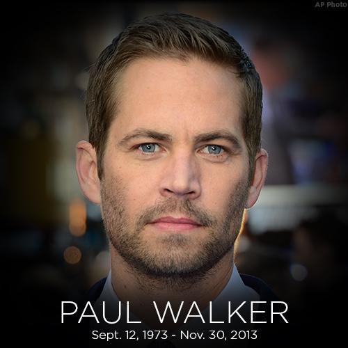 Actor paul walker died on this day four years ago. rip paulwalker