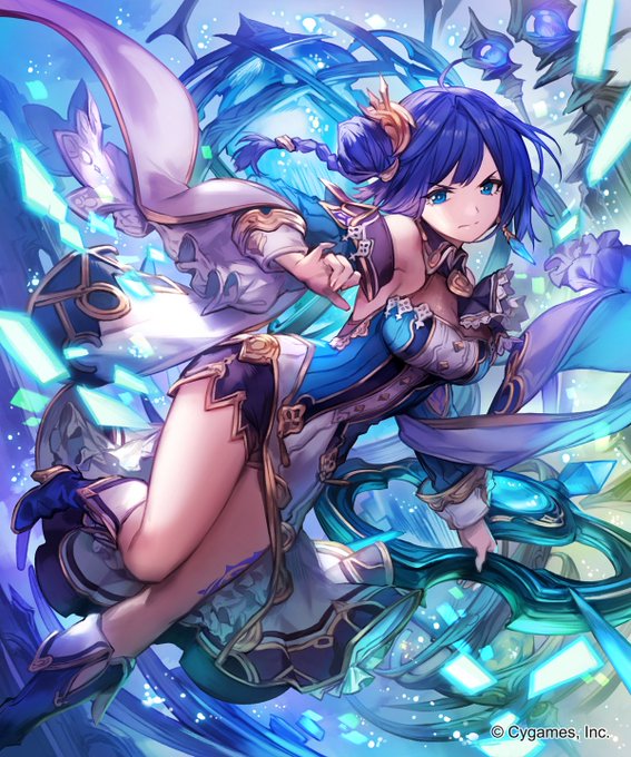 株式会社Cygames様の神撃のバハムートにて「ゲートリベレーター・ラズリ 」を描かせていただきました。宜しくお願いしま 株式会社Cygames様の神撃のバハムートにて「ゲートリベレーター・ラズリ 」を描かせていただきました。宜しくお願いしま