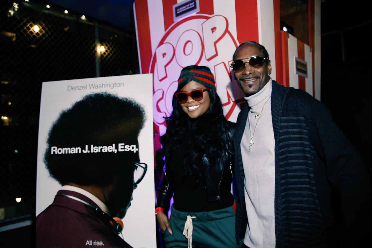 RT @KarenCivil: Enjoyed @SnoopDogg’s private screening @RomanJIsraelEsq! #SnoopRomanScreening https://t.co/2myFYNssau