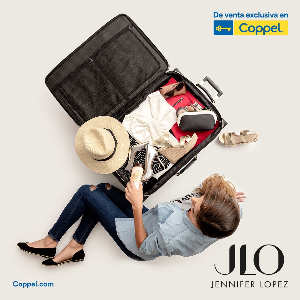 Con el equipaje de mi colección #JLOxCoppel siempre estarás lista para viajar. Descubre más: https://t.co/8OCOgVE5Jv https://t.co/jFCK8UAGB3