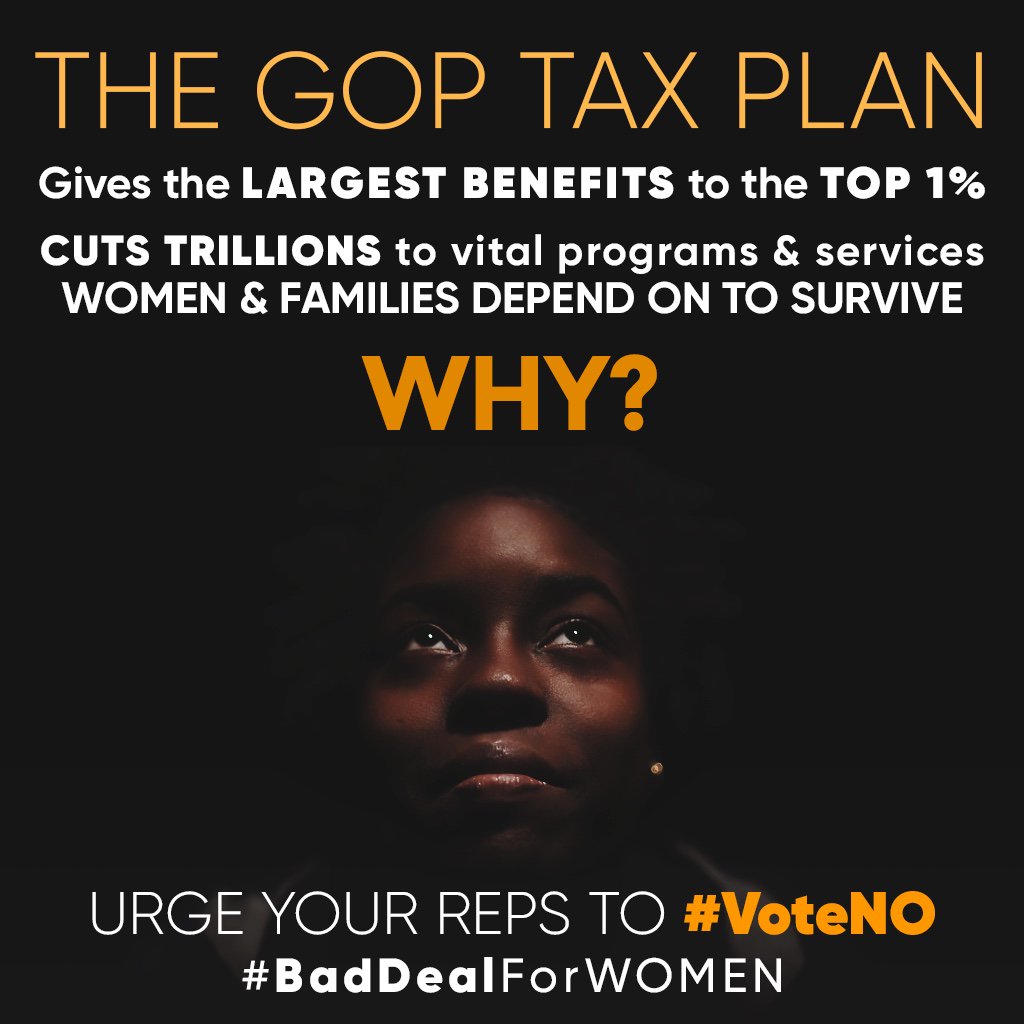 #GOPTaxPlan is a #BadDealForWomen https://t.co/H4tIe3HsAP