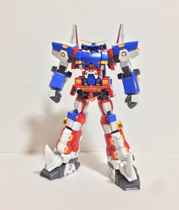 SRXをちょっと改造してつくりました。3機がどう合体してるのか良くわかって良い出来ですね♪ /#SRX/#スパロボ/ SRXをちょっと改造してつくりました。3機がどう合体してるのか良くわかって良い出来ですね♪ /#SRX/#スパロボ/