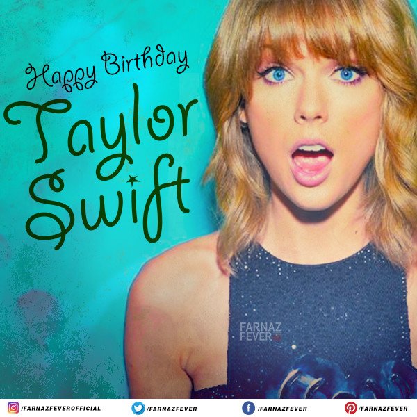 Taylor Swift's Birthday Celebration HappyBday.to