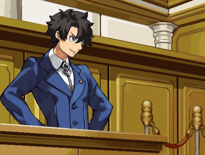 FGO×逆転裁判パロ成歩堂ぐだ男御剣2世狩魔メイ(ヴ)エミヤゴドーです FGO×逆転裁判パロ成歩堂ぐだ男御剣2世狩魔メイ(ヴ)エミヤゴドーです