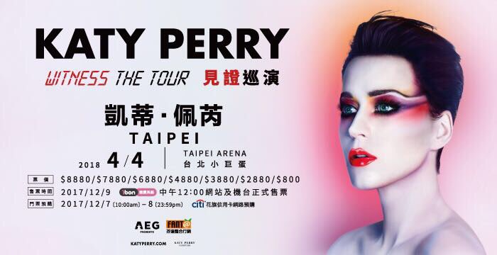 TAIPEI❗️Your ???? to #WITNESSTHETOUR are available now! Will I ???? you there? https://t.co/7muOBucSEl https://t.co/O72HW0yS1E