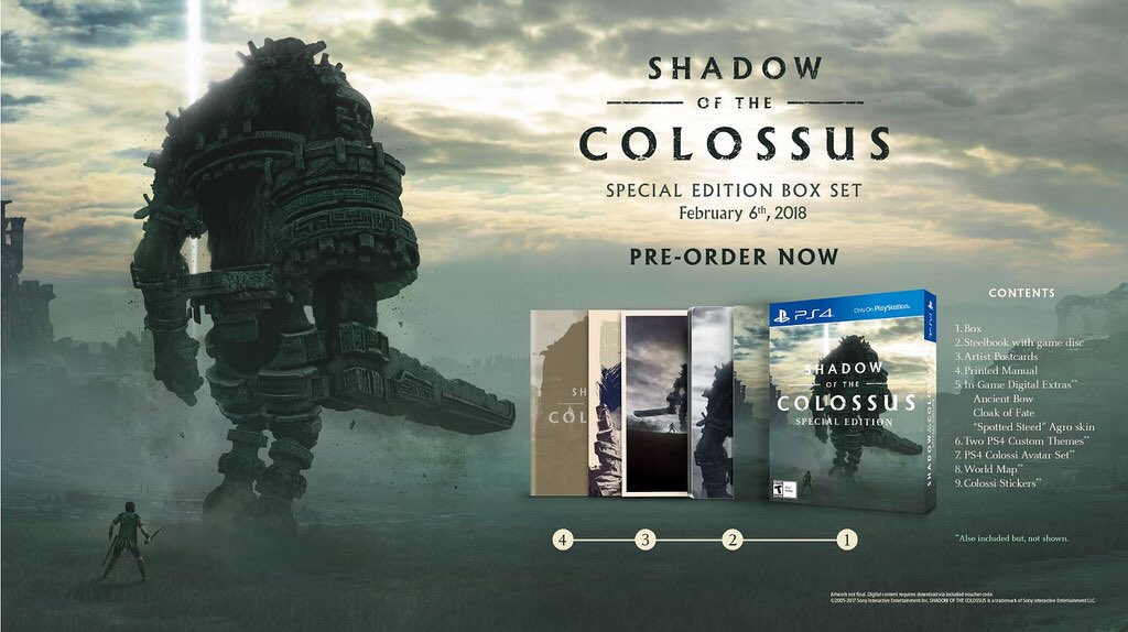 Shadow Of The Colossus' Is Getting Remade For PS4 Next Year