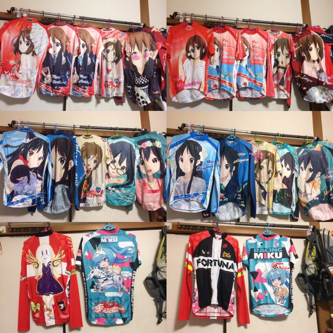 と、言う訳でまた一枚増えました‼️(๑•̀ㅂ•́)و✧︎カウンザジャージズ、今ソナキが持っているサイクルジャージの数は… と、言う訳でまた一枚増えました‼️(๑•̀ㅂ•́)و✧︎カウンザジャージズ、今ソナキが持っているサイクルジャージの数は…