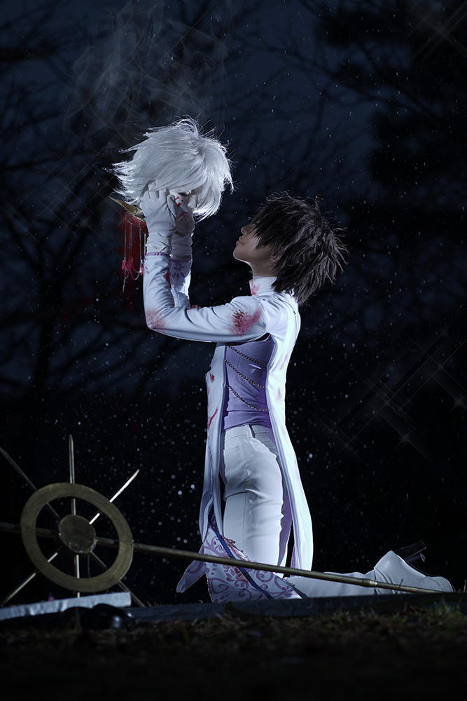 【コスプレ写真・生首、血表現注意⚠️】Fate/Grand Order (FGO)アルジュナ『アルジュナは主なる聖バガヴ 【コスプレ写真・生首、血表現注意⚠️】Fate/Grand Order (FGO)アルジュナ『アルジュナは主なる聖バガヴ