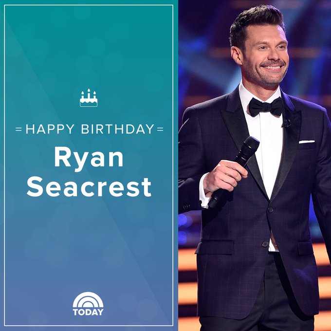 Ryan Seacrest's Birthday Celebration HappyBday.to