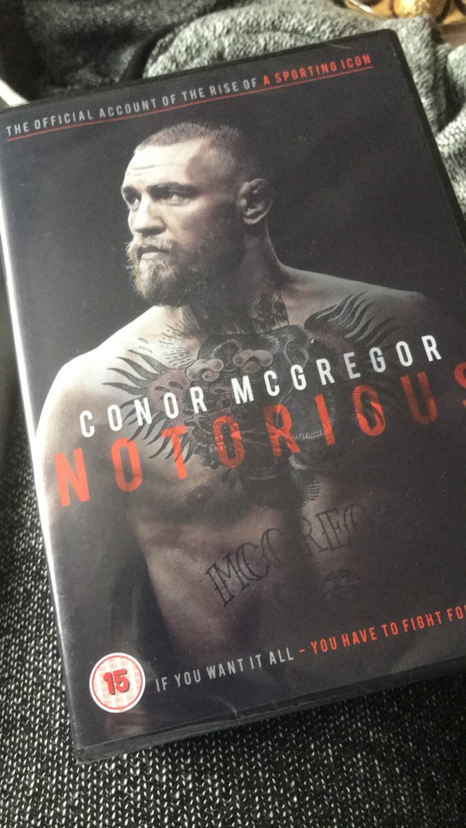 RT @ryannevanssNo9: Going to be a good rest of the day ????????@TheNotoriousMMA https://t.co/TAhDLXZ5pz