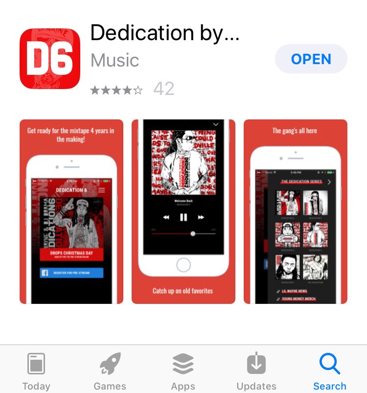 #D6 out NOW via the #D6APP and available everywhere shortly on https://t.co/CAiA6pHI72

Merry Christmas!! https://t.co/xSurg0tc8Y