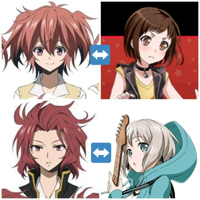 悪魔のリドルとバンドリでCVが同じキャラです 悪魔のリドルとバンドリでCVが同じキャラです