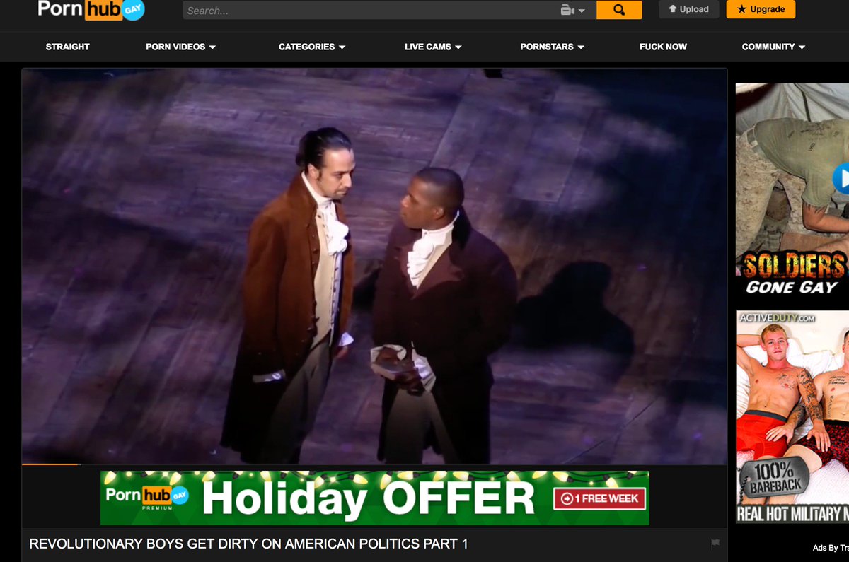 Hamilton Is Still Up On Pornhub Gay Btw Hamilton Is Still Up On Pornhub Gay Btw