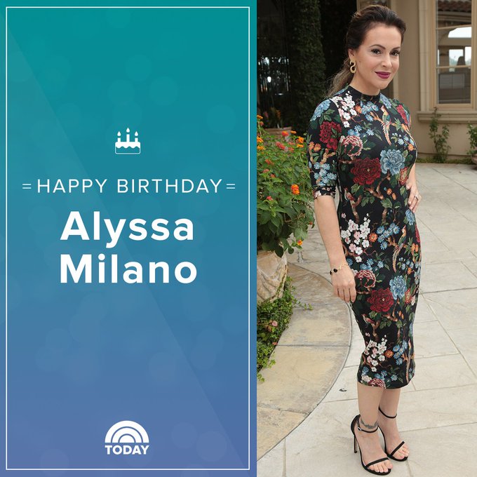 Alyssa Milano’s Birthday Celebration | HappyBday.to