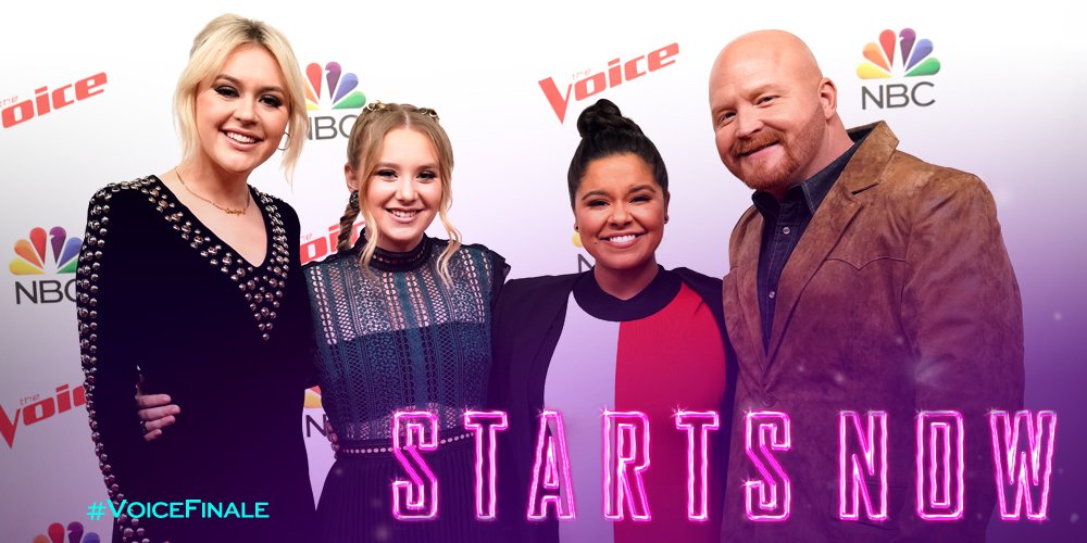 RT @NBCTheVoice: The results are in. ???? Tune in NOW to find out who will be named The Voice. #VoiceResults https://t.co/BpevzSE9EQ