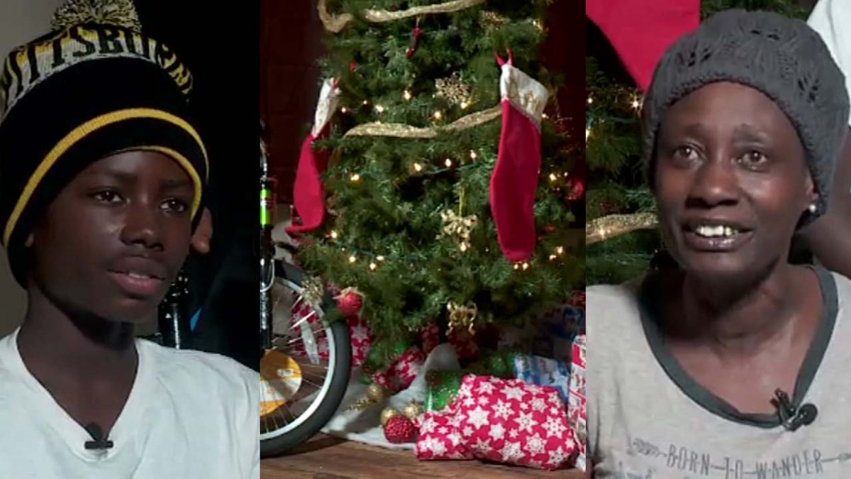 Officers Shower Single Mom With Christmas Gifts After Learning Son Was Out Collecting Cans To Pay Officers Shower Single Mom With Christmas Gifts After Learning Son Was Out Collecting Cans To Pay