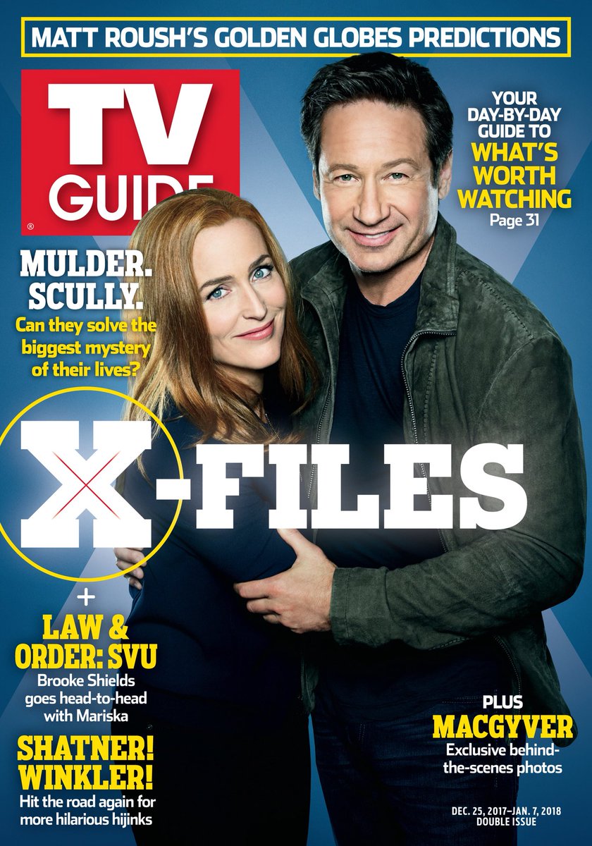 Oh yeah then there’s this! @TVGuideMagazine #TheXFiles https://t.co/dtc05gflkb https://t.co/8JVzv28LcI