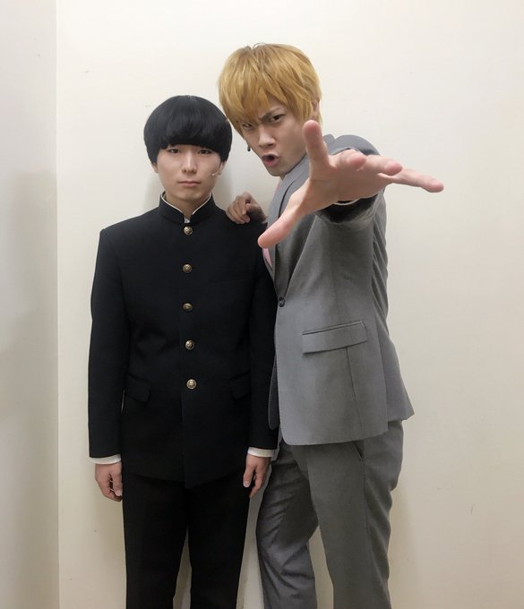 舞台『モブサイコ100』、初日公演が無事終了いたしました‼︎千秋楽まで、100%の力で頑張って参ります‼︎明日以降のチケ 舞台『モブサイコ100』、初日公演が無事終了いたしました‼︎千秋楽まで、100%の力で頑張って参ります‼︎明日以降のチケ