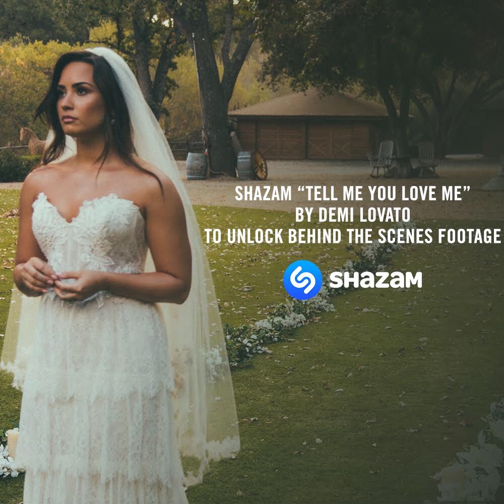 RT @Shazam: #Shazam #TellMeYouLoveMe to get a little surprise from @ddlovato! ???????? https://t.co/eMBqNwNAem