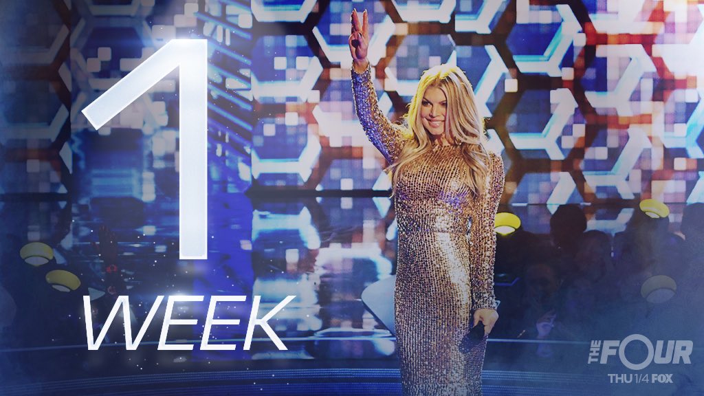 1 week! ???????? ????????
#TheFour on the 4th https://t.co/1nPImD5D40