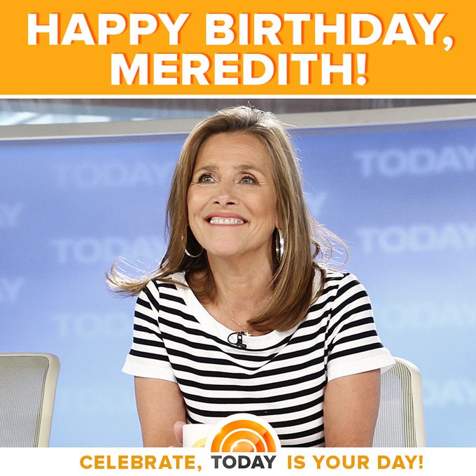 Meredith Vieira’s Birthday Celebration | HappyBday.to