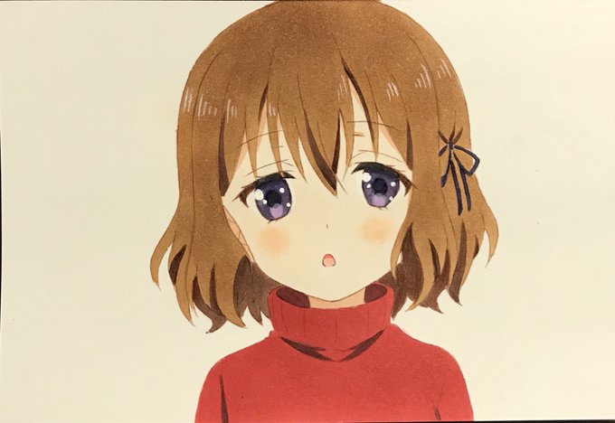 ブレンド・Sより星川麻冬描きました #模写 ブレンド・Sより星川麻冬描きました #模写