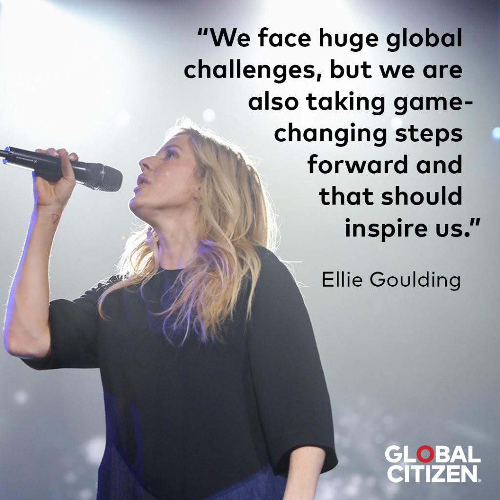 RT @GlblCtzn: Happy birthday, @elliegoulding! Thanks for inspiring so many people to take action. https://t.co/TaMM1DyKrt