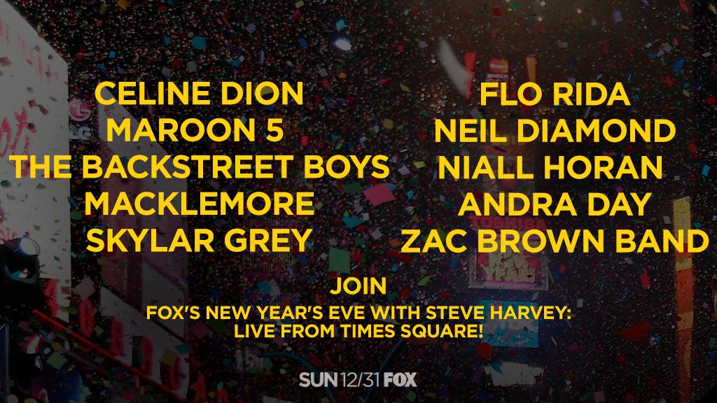 Hella excited to celebrate @NYEonFOX with @SkylarGrey and ring in a #Glorious 2018!! https://t.co/68xzpC26O5