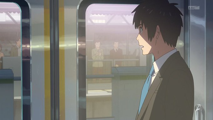 ここから秒速5センチメートルっぽくてバッドエンドかとそわそわした#君の名は。 ここから秒速5センチメートルっぽくてバッドエンドかとそわそわした#君の名は。