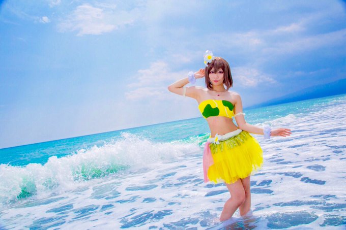 【Cosplay】てーきゅう第二期*メニメニマニマニ高宮なすの夏に撮って頂いたなすの先輩!空も海もとっても綺麗😂✨Pho 【Cosplay】てーきゅう第二期*メニメニマニマニ高宮なすの夏に撮って頂いたなすの先輩!空も海もとっても綺麗😂✨Pho