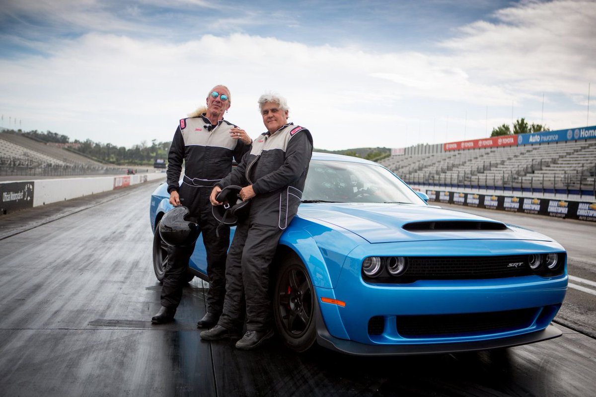 Thanks for watching! Next week on #JayLenosGarage, @deesnider and I hit the drag strip in the 2018 @Dodge Demon. 