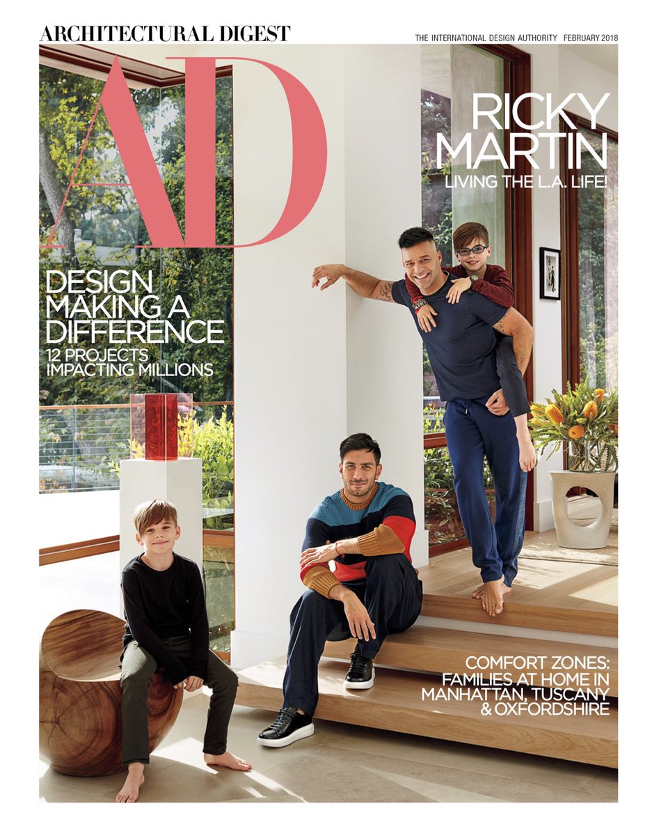 RT @ArchDigest: .@ricky_martin takes AD inside his blissful Beverly Hills home: https://t.co/1kdVIbL20t https://t.co/bhkMujKp8b